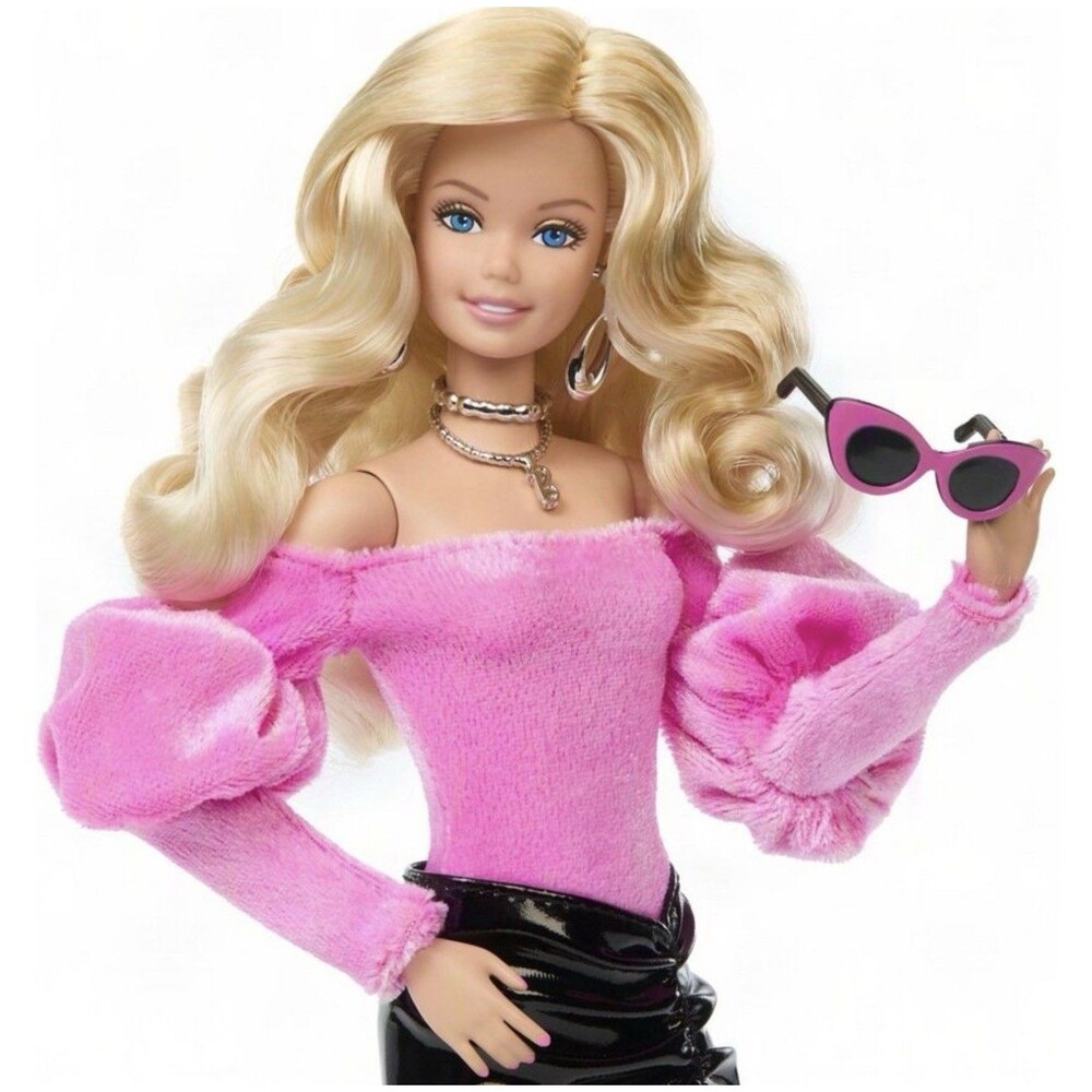 Barbie Rare Find Super Star Sculpt  Deluxe Style Doll JJN78